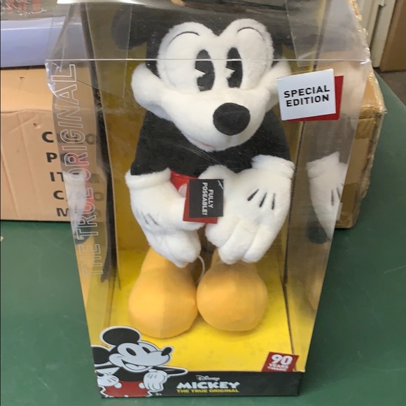Disney | Other | Mickey Mouse Poseable Plush 9 Years Of Magic | Poshmark